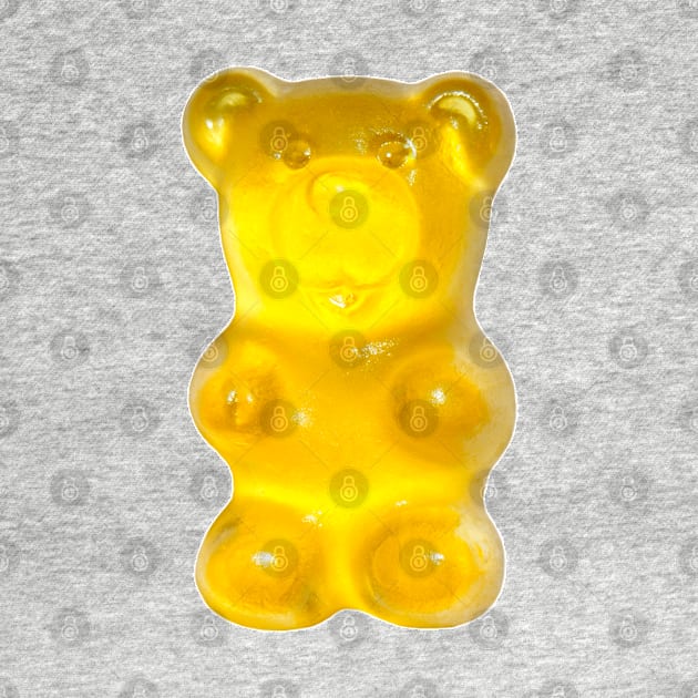 gummy bear (yellow) by mystudiocreate